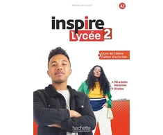 KNYGA Bookshop Inspire Lycee 2 - Livre + cahier. A2