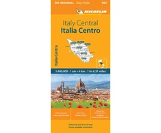 KNYGA Bookshop Italy Centre - Michelin Regional Map 563