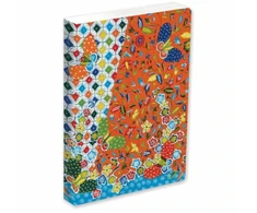 KNYGA Bookshop Journal Modern Batik Kawung Butterflies, Lined Paperback