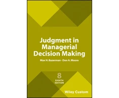 KNYGA Bookshop Judgment in Managerial Decision Making, 8e Custom Edition