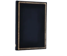 KNYGA Bookshop Juodas Edition Mini Lined Hardcover Journal (Elastic Band Closure)