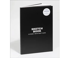 KNYGA Bookshop Juodas Sketchbook