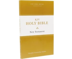 KNYGA Bookshop KJV Holy Bible: New Testament Paperback, Comfort Print: King James Version