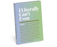 KNYGA Bookshop Knock Knock Literally Can’t Even Mini Inner Truth Journal (Pastel Version)