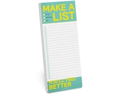 KNYGA Bookshop Knock Knock Make a List Make-a-List Pad