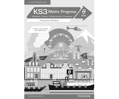 KNYGA Bookshop KS3 Maths Progress Progression Workbook Theta 1