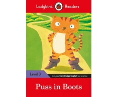 KNYGA Bookshop Ladybird Readers Level 3 - Puss in Boots (ELT Graded Reader)