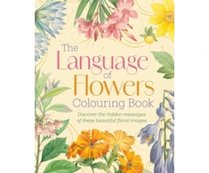 KNYGA Bookshop Language of Flowers Colouring Book