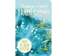 KNYGA Bookshop Large Print Brain Games