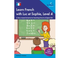 KNYGA Bookshop Learn French with Luc et Sophie, Level 4