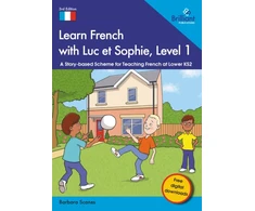 KNYGA Bookshop Learn French with Luc et Sophie, Level 1
