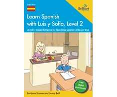 KNYGA Bookshop Learn Spanish with Luis y Sofia, Level 2