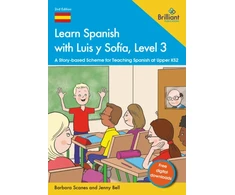 KNYGA Bookshop Learn Spanish with Luis y Sofia, Level 3