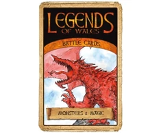 KNYGA Bookshop Legends of Wales Battle Cards: Monsters and Magic