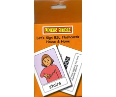 KNYGA Bookshop Let's Sign BSL Flashcards