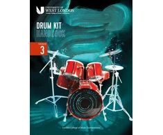 KNYGA Bookshop London College of Music Drum Kit Handbook 2022: Grade 3