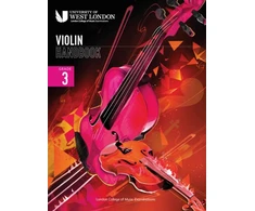 KNYGA Bookshop London College of Music Violin Handbook 2021: Grade 3
