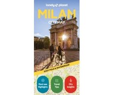 KNYGA Bookshop Lonely Planet Milan City Map