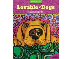 KNYGA Bookshop Lovable Dogs Coloring Book