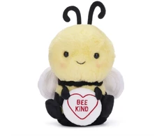 KNYGA Bookshop Love Hearts 7" Bee 'Bee Kind' Plush Gift