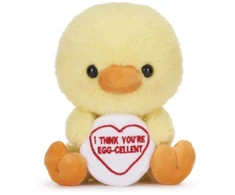 KNYGA Bookshop Love Hearts 7" Egg-Cellent Chick Plush Gift