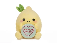 KNYGA Bookshop Love Hearts 7" Mum You'Re The Zest Plush Gift