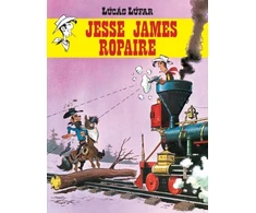 KNYGA Bookshop Lucas Lufar: Jesse James, Ropaire (Lucky Luke in Irish)