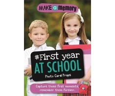KNYGA Bookshop Make a Memory #First Year at School Photo Card Props