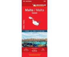 KNYGA Bookshop Malta - Michelin National Map 801