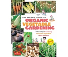 KNYGA Bookshop Manga Guide to Organic Vegetable Gardening