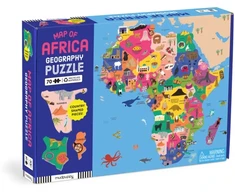 Dėlionė Bookshop Mudpuppy Puzzle konturowe Žemėlapis Afryki 70 dalys 5+