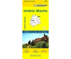 KNYGA Marche &amp; Umbria - Michelin Local Map 359