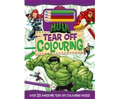 KNYGA Bookshop Marvel Avengers Hulk: Tear Off Colouring