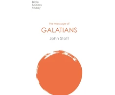 KNYGA John Author Stott Message of Galatians