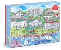 Dėlionė Bookshop Michael Storrings Newport Mansions 1000 Piece Puzzle
