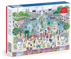Dėlionė Bookshop Michael Storrings Springtime in Paris 1000 Piece Puzzle