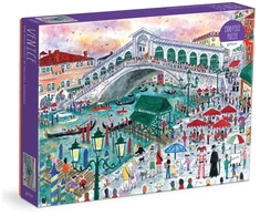 Dėlionė Bookshop Michael Storrings Venice 1500 Piece Puzzle