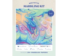 KNYGA Bookshop Mindful Crafts: Meditative Marbling Kit