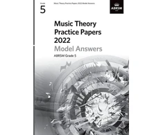 KNYGA Bookshop Music Theory Practice Papers Model Answers 2022, ABRSM Grade 5