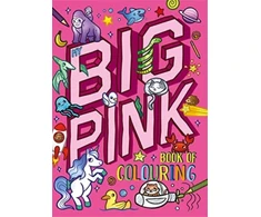 KNYGA Bookshop My Big Rožinė Book of Colouring