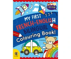 KNYGA Bookshop My First French-English Bilingual Colouring Book