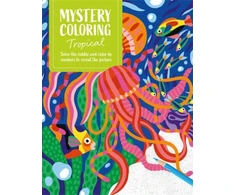 KNYGA Bookshop Mystery Coloring Tropical