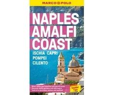 KNYGA Bookshop Naples &amp; Amalfi Coast Marco Polo Pocket Travel Guide - with pull out map