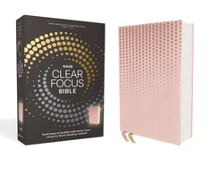 KNYGA Bookshop NASB, Clear Focus Bible, Leathersoft, Rožinė