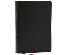 KNYGA Bookshop NET Bible, Full Notes Edition (NET Juodas Leathersoft, Comfort Print, Thumb Indexed)