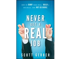 KNYGA Bookshop Never Get a "Real" Job