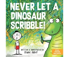 KNYGA Bookshop Never Let a Dinosaur Scribble