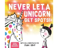 KNYGA Bookshop Never Let a Unicorn Get Spots