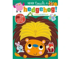 KNYGA Bookshop Never Touch A Hedgehog! Sticker Activity Book