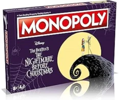KNYGA Bookshop Nightmare Before Christmas Monopoly
